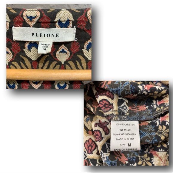 Nordstrom Pleione Printed Peasant Blouse - Picture 8 of 8